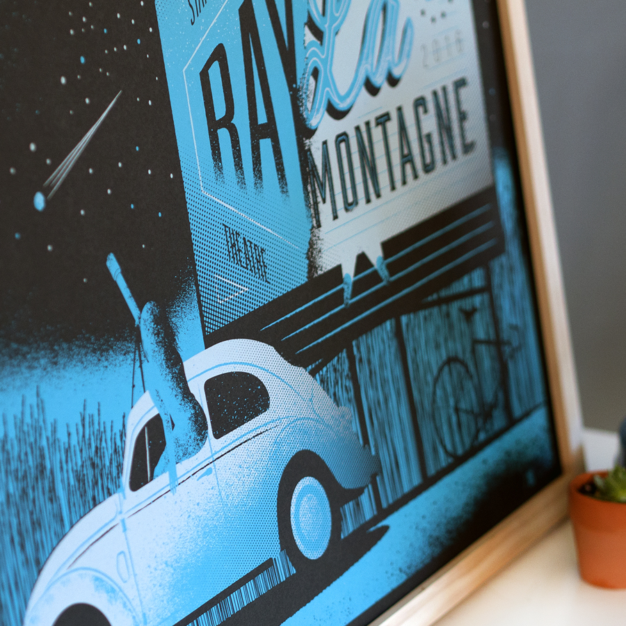 Ray LaMontagne Gig Poster